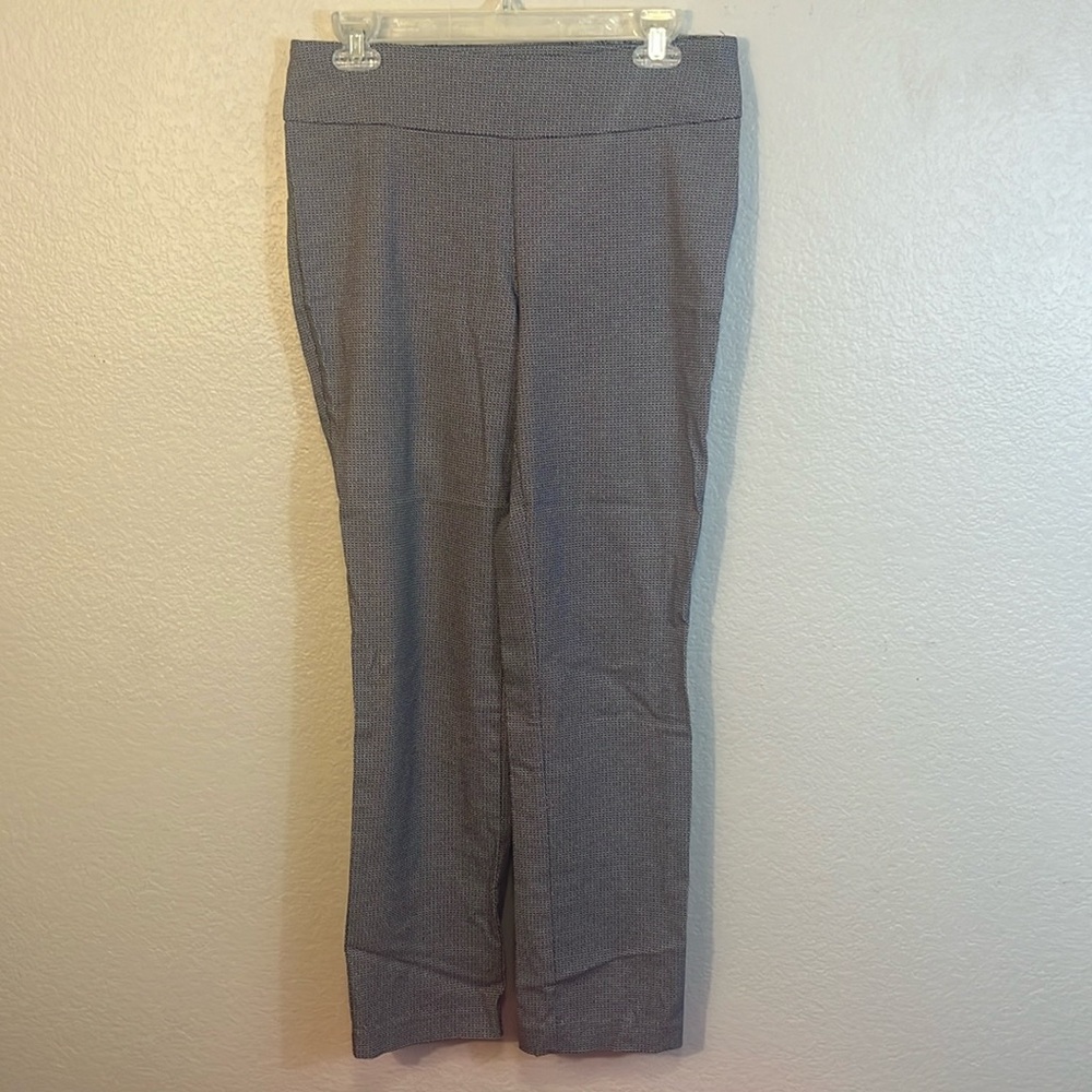 Hilary Radley Womens Pull on Tummy Control Stretch Slim Leg Pants excellent